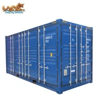 20ft High Cube open zijcontainer
